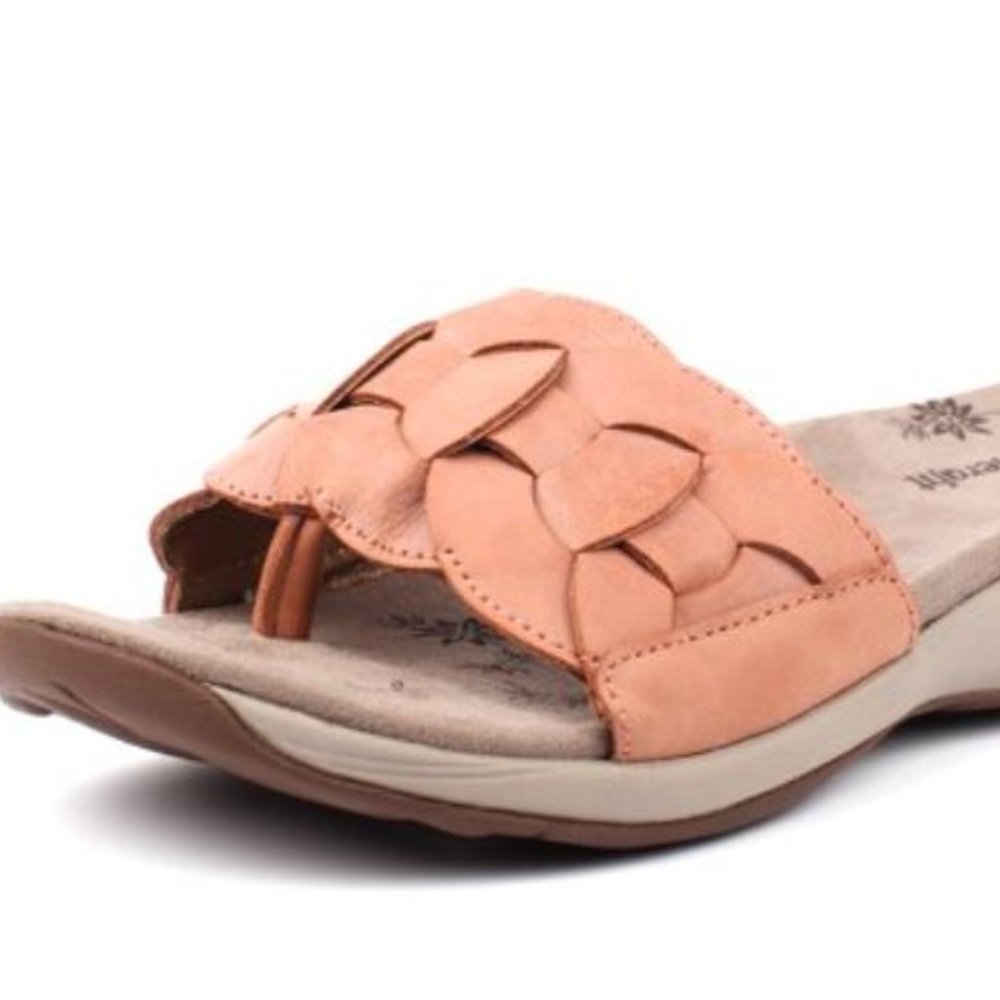 Therafit | Rose Delilah Leather Sandal